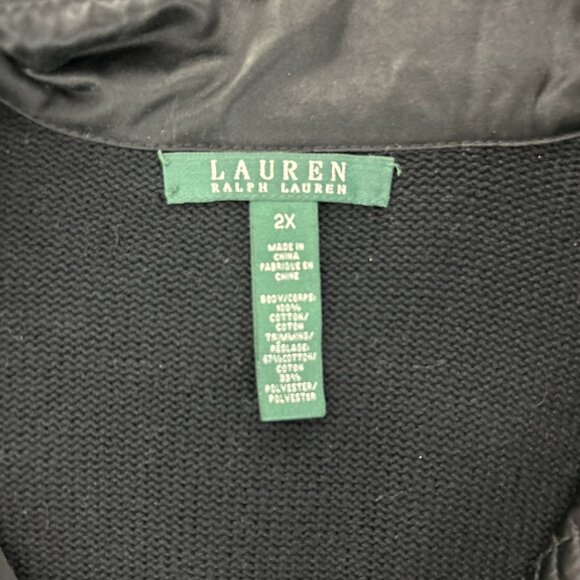 Vintage Lauren Ralph Lauren Blazer Women's 2X Antique Preppy Equestrian Old Mone - Picture 9 of 10